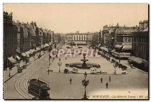 Bordeaux Cartes postales Les allees de Tourny