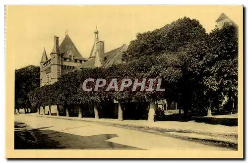 Talcy Cartes postales Le chateau Facade principale