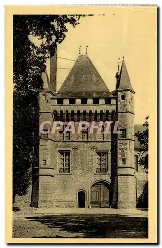 Talcy Ansichtskarte AK Le chateau Facade principale et le donjon