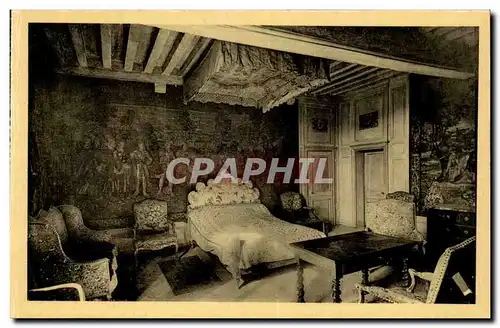 Talcy Cartes postales Le chateau Chambre dite de Catherine de Medicis