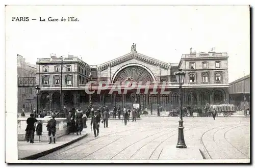 Paris Cartes postales Gare de l&#39Est