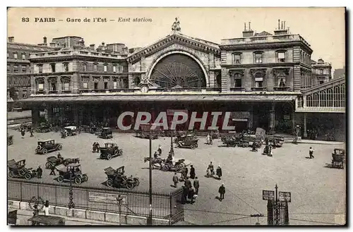 Paris Cartes postales Gare de l'Est