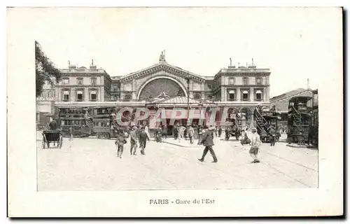 Paris Cartes postales Gare de l&#39Est