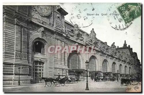 Paris Ansichtskarte AK Gare du quai d&#39Orsay