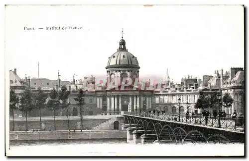 Paris Cartes postales Institut de France