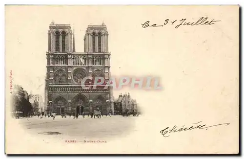 Paris Cartes postales Notre DAme (cathedrale)