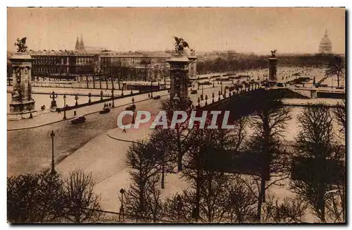 Paris Cartes postales Pont Alexandre III (1900) et esplanade des Invalides