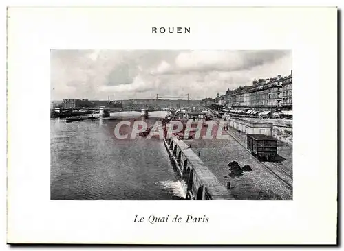 Rouen Cartes postales Le quai de Paris