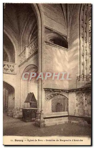 Bourg Ansichtskarte AK Details du retable oratoires de Marguerite d&#39Autriche Eglise de Brou