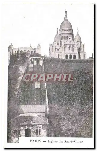 Paris Ansichtskarte AK Eglise du Sacre Coeur (Montmatre)