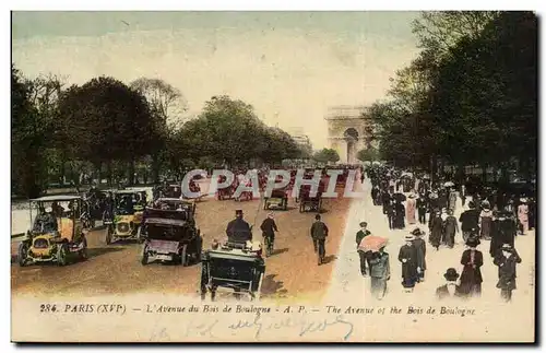 Paris Cartes postales L&#39avenue du Bois de Boulogne