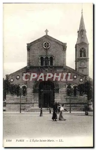 Paris Cartes postales Eglise Sainte Marie