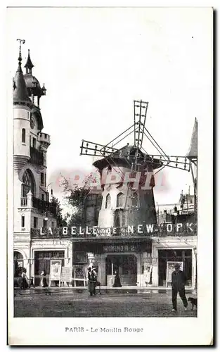 Paris Cartes postales Le moulin rouge (mill)