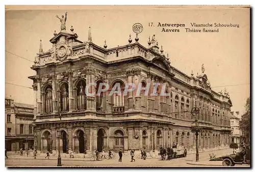 Belgique Belgie Anvers Cartes postales Theatre Flamand