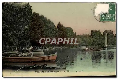 Bois de Boulogne CP Ale lac