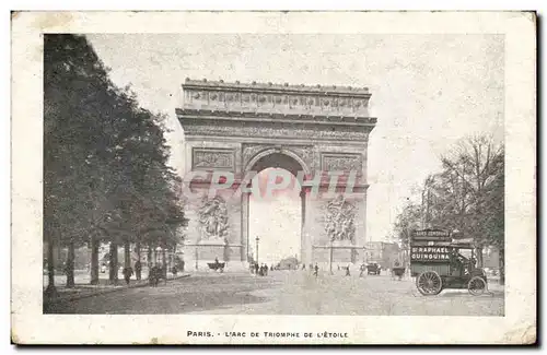 Paris Cartes postales Arc de triomphe de l&#39Etoile