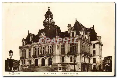 Vichy Cartes postales Hotel de ville