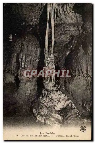 Grottes de Betharram Cartes postales Torsade Saint Pierre