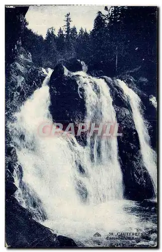 Cauterets Ansichtskarte AK Cascade du Lutour