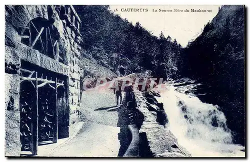 Cauterets Cartes postales La source mere du Mauhourat