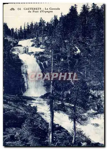 Cauterets Cartes postales La cascade du pont d&#39Espagne