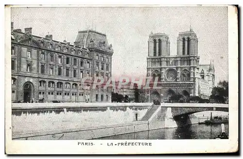 Paris Cartes postales La prefecture