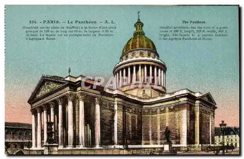 Paris Cartes postales Le Pantheon