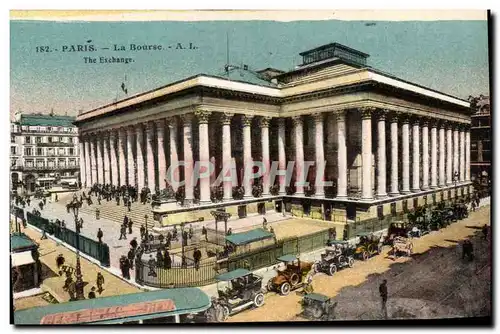 Paris Cartes postales La Bourse