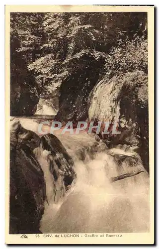 Cartes postales Environs de Luchon Gouffre de Bonneau