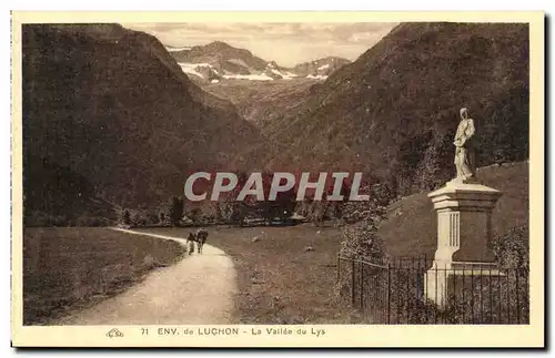 Ansichtskarte AK Environs de Luchon La vallee du Lys