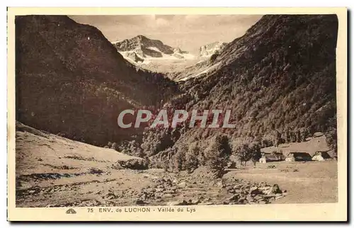 Ansichtskarte AK Environs de Luchon La vallee du Lys