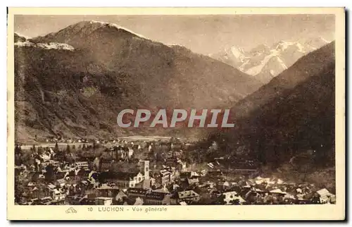 Cartes postales Luchon Vue generale