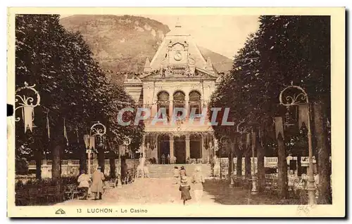 Cartes postales Luchon Le casino