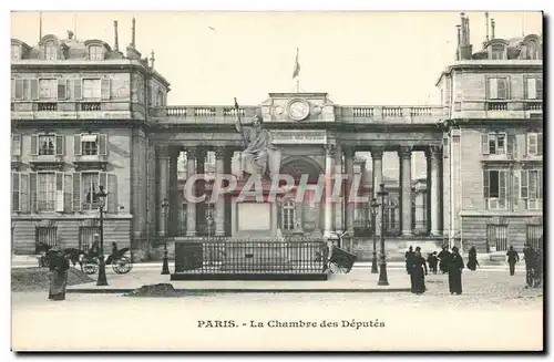 Paris Cartes postales La chambre des deputes