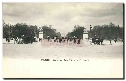 Paris Cartes postales Avenue des Champs Elysees