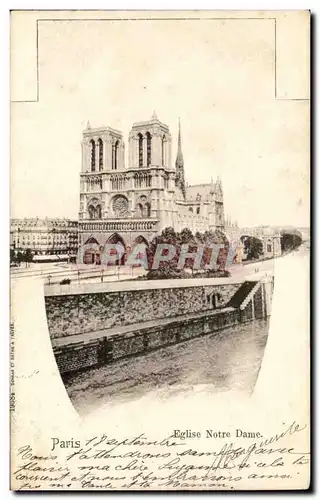 Paris Cartes postales Eglise Notre Dame