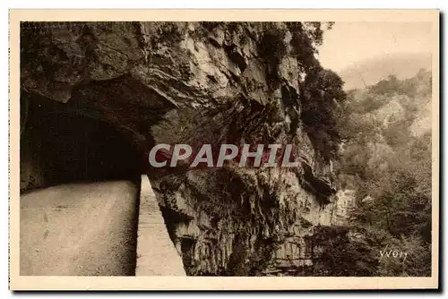 Cartes postales Gorges du loup (wolf) Entree du tunnel