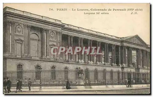 Paris Ansichtskarte AK Le Louvre Colonnade de Perrault (18eme)