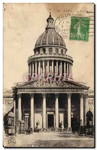 Paris Cartes postales Le Pantheon