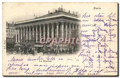 Paris Cartes postales La Bourse