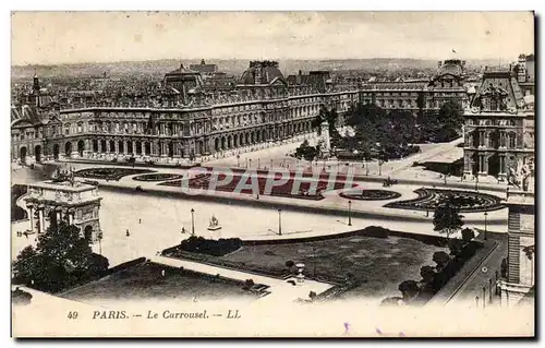 Paris Cartes postales Le carrousel