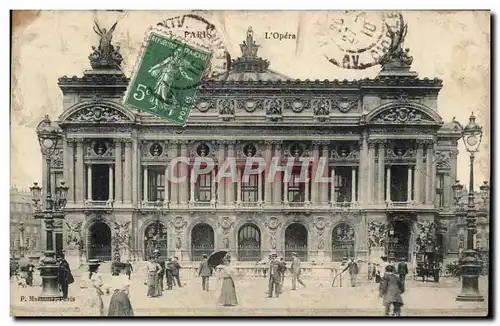 Paris Cartes postales L&#39opera