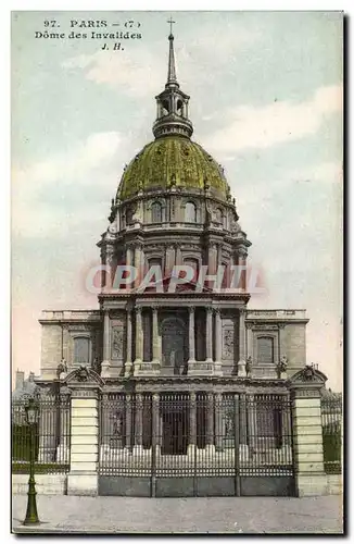 Paris Cartes postales Dome des invalides