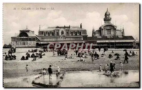 Calais Cartes postales La plage