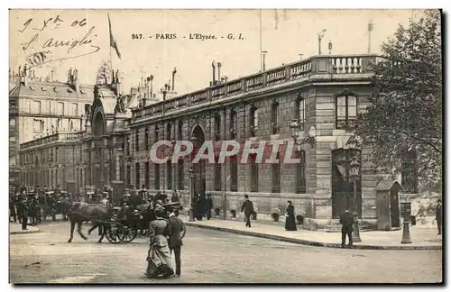 Paris - 8 - L&#39Eysee - cheval - horse - Cartes postales