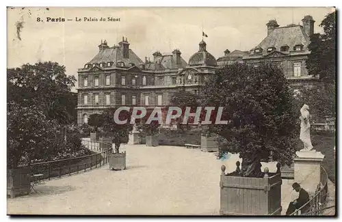 Paris - 8 - Le Palais du Senat - Ansichtskarte AK