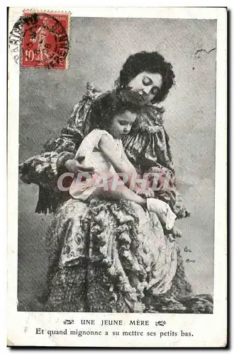 Fantaisie - Femme et Bebe Cartes postales