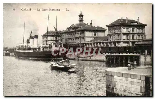 Calais - La Gare Maritime - Cartes postales