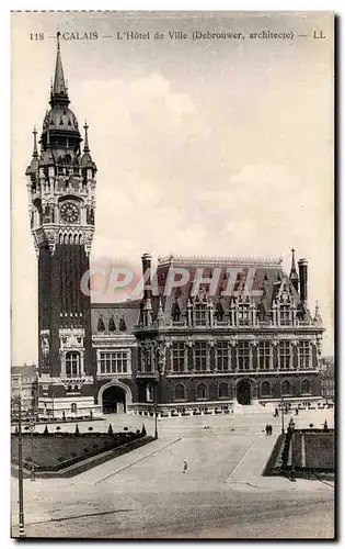 Calais - L'Hotel de Ville - Cartes postales