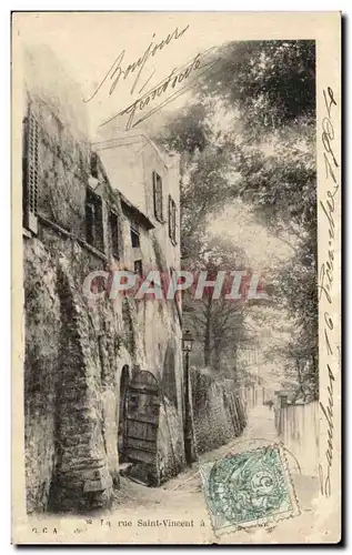 Paris - 18 - rue Saint Vincent - Cartes postales